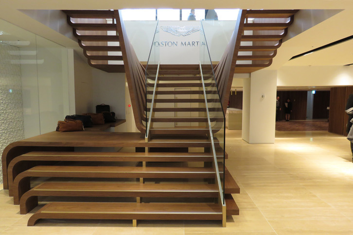 「The House of Aston Martin Aoyama」の様子。