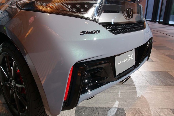 ホンダS660モデューロX バージョンZ（リアまわり）