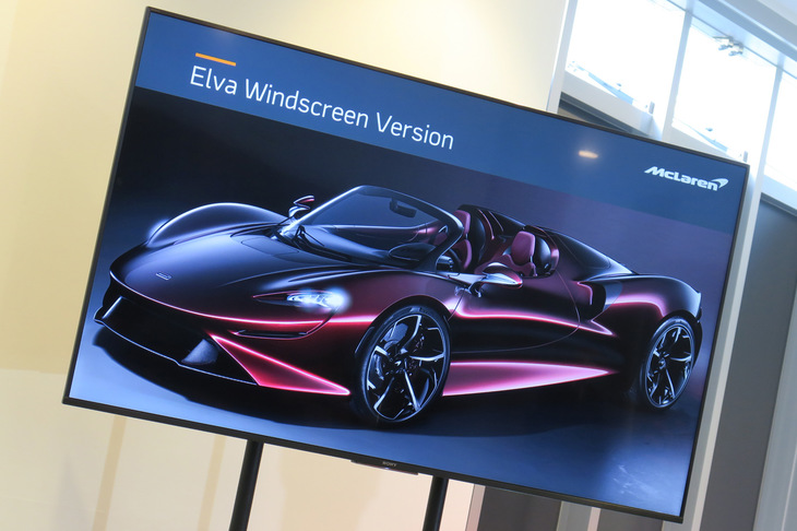 北米仕様のウインドスクリーンバージョン。日本仕様でも、オプションでウインドスクリーンは選択可能となっている。