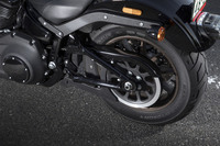 車体の内側にコイルダンパーユニットを隠すことで、リアサスペンションがないかのようなデザインを実現した「ソフテイル」。今日ではハーレーのラインナップの中でも、最もモデル数の多いファミリーとなっている。