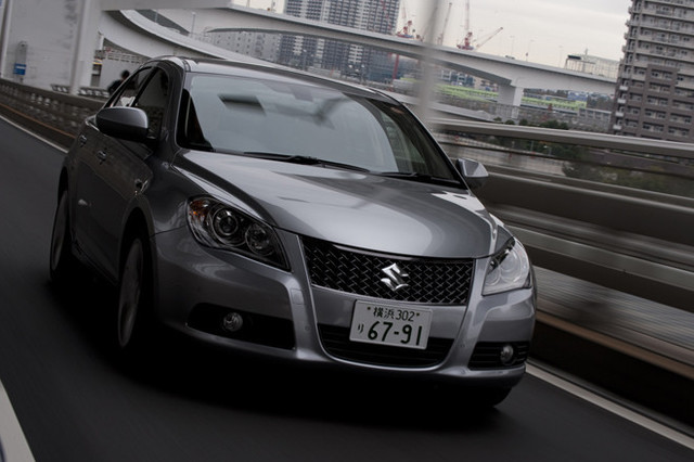 スズキ・キザシ（4WD/CVT）【試乗記】 “伸びしろ”のあるデビュー作 - webCG