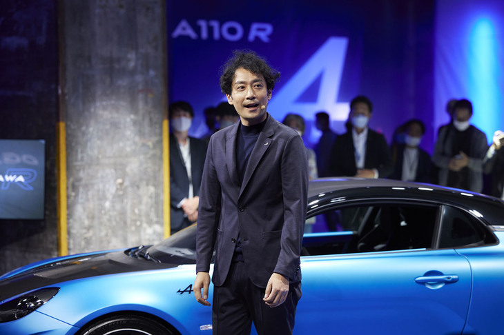 ルノー・ジャポン代表取締役社長兼アルピーヌ・ジャポンCEOの小川隼平氏。