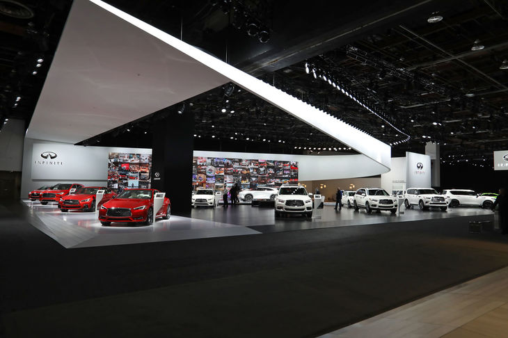 インフィニティブースの様子。