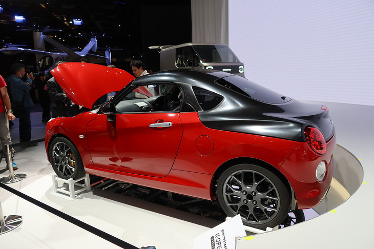 ダイハツK-OPENランニングプロト