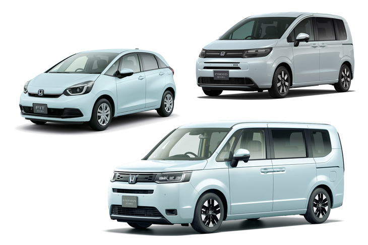 2020年発売の現行型「フィット」以来、シンプル路線をひた走るホンダのカーデザイン。しかし、ライバルとの販売競争を見るに、一般ウケはイマイチのようだ。……カッコイイと思うんだけどな（webCGほった談）。