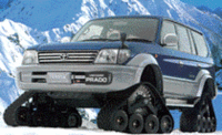 トヨタ、「サーフ」「ランクル」の雪上車を発売