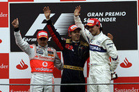 セバスチャン・ベッテルが初ポールポジションから初優勝。いずれも最年少記録を塗り替える見事なポール・トゥ・ウィンだった。（写真＝BMW）