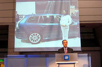 
	GMAP社長のJ・ハント社長はこのあとオペルのスピーチも担当。
	 