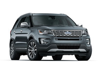 2016年発売予定の高性能仕様「エクスプローラー タイタニアム」。370psの3.5リッターV6ツインターボエンジンを搭載する。