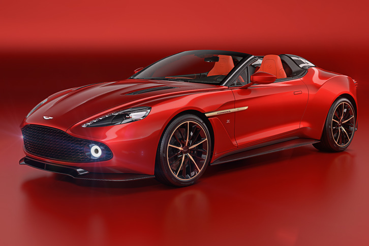 「アストンマーティン・ヴァンキッシュ ザガート スピードスター」
