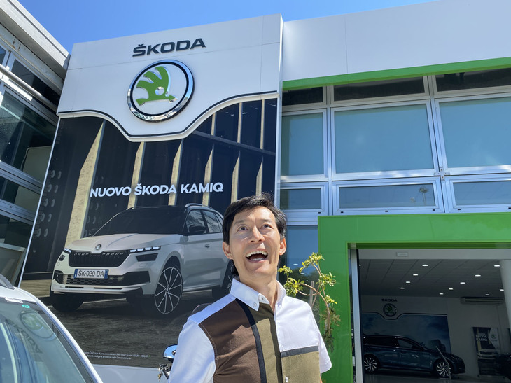 動画リポートした筆者。将来的にタイムカプセルとしても楽しめればうれしいと思う。