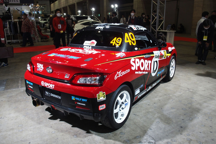 ダイハツ・コペンGRスポーツ（ラリー参戦車両）