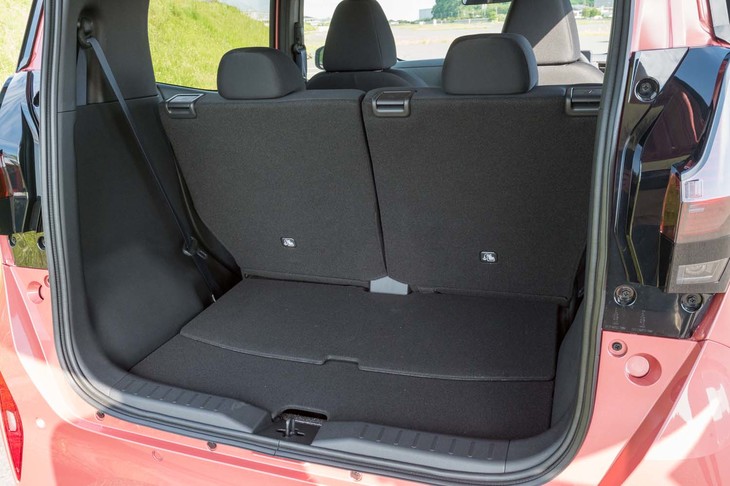 日産サクラ（ラゲッジスペース）