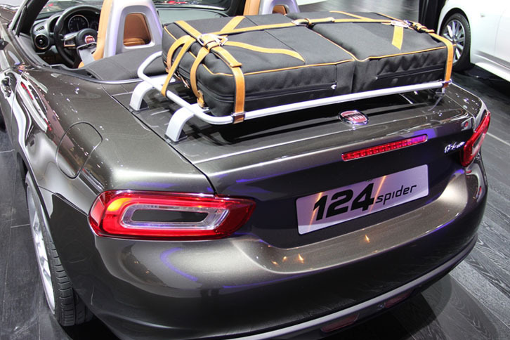 フィアット124スパイダー アメリカ（エクステリア）