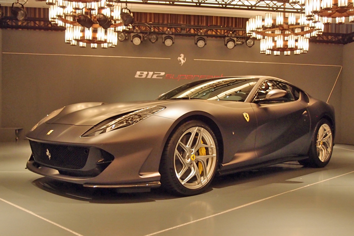 「812スーパーファスト」の日本における価格は3910万円。2017年内にはデリバリーが開始される。