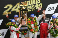 2013年のルマンはアウディ優勝　トヨタおよばず