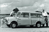 清水「これなに？」　
	ほった「1960年に登場した『オースチン・セブン カントリーマン』です」　
	清水「えー！ 今で言ったら、『カントリーマン』より『クラブマン』のほうが近いじゃん」　
	ほった「ちなみに現代の『MINIクラブマン』も、オリジナルの『Miniクラブマン』とは似ても似つかないですよ。このあたり、MINIの命名法ってイマイチしっくりこないというか、歴史オタクには納得がいかないんですよ」