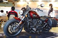 ロングツーリング向けの装備が充実した、上級モデルの「スーパー スカウト」。