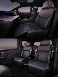 豪華なリアシートを備え、助手席にもオットマンを装備するなど、おもてなしもバッチリな新型「エルグランド」。しかしそのターゲットは、「子育てが終わって第2の人生を始めようとする50代の男性」とのこと。車形はミニバンだが、日産はこのクルマをファミリーカーとしては考えていないようだ。