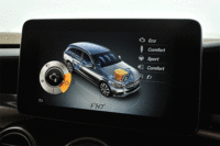 走行モードの変更は、各パラメーターごとに自由に設定できる。