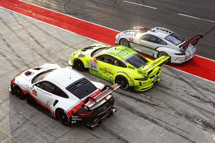 レーシングカーでも最新は最善。耐久レースの王者・ポルシェの仕事は、やはりひと味違う。