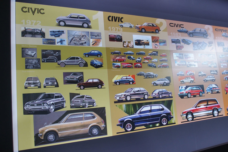 オートモビル カウンシル2022のホンダブースの様子。