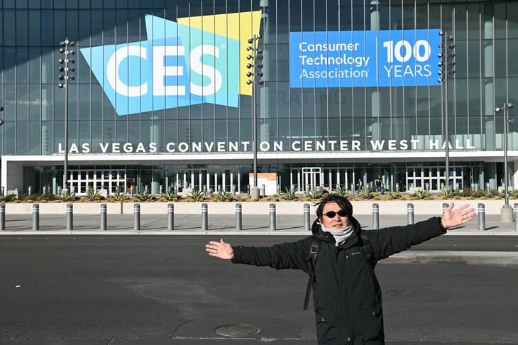 「CES」は例年、ラスベガス・コンベンションセンターで開催されるのだが、とにかくその会場の広さに圧倒される。ジャパンモビリティショーの数倍の規模感だ。