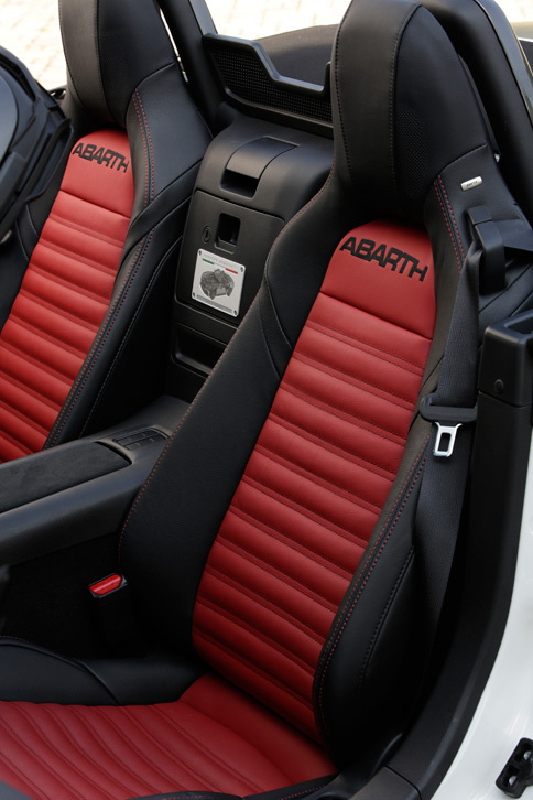 アバルト124スパイダー（シート）