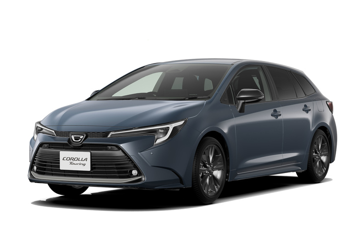トヨタは2025年5月9日、「カローラ」シリーズに一部改良を実施。カーボンニュートラルの実現に向けて純ガソリンエンジン車を廃止し、ラインナップをハイブリッドに一本化した。写真は「カローラ ツーリング」。