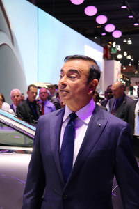 2014年パリモーターショーで。