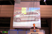 
	スピーチを行ったGMAPJ・ハント社長。
	 