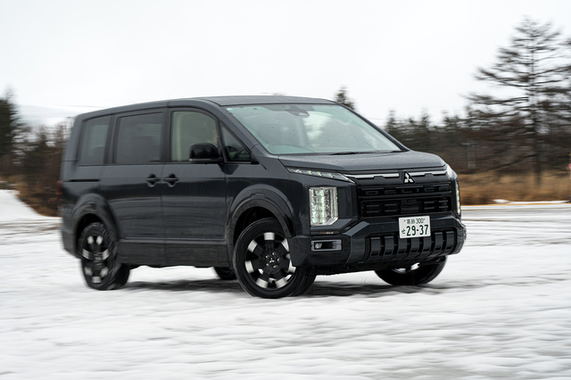 三菱デリカD：5 P（4WD/8AT）【試乗記】 一周回って人気者 - webCG