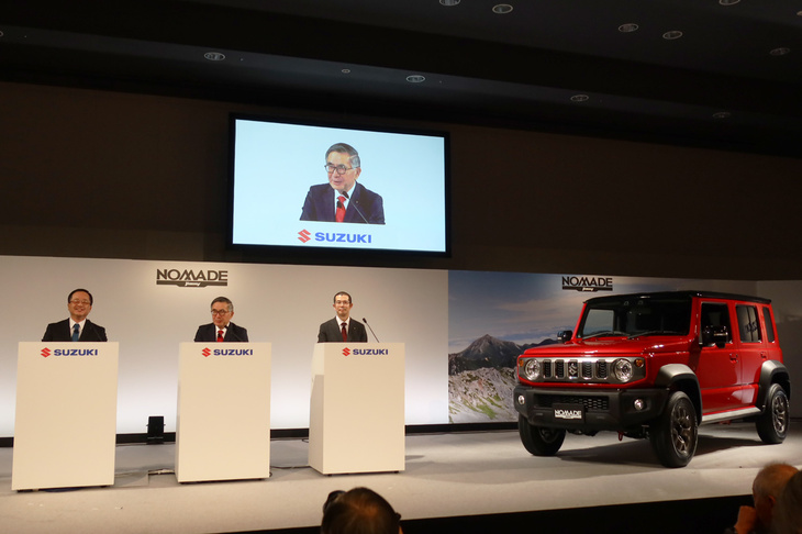 2025年1月30日の発表会の様子。会場では、控えめな販売計画台数を不安視する声も聞かれたが、実際にはメディアの予想をもはるかに超えるバックオーダーを抱えることとなった。