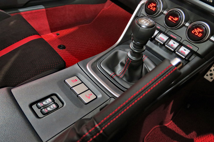 トヨタGR 86（センターコンソール）