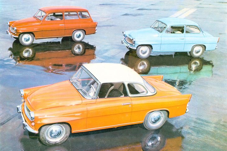 1959年に登場した「シュコダ・オクタヴィア」。シュコダは1920年代にイスパノ・スイザのライセンス生産から自動車産業に参入した、東欧最大の自動車メーカーだった。