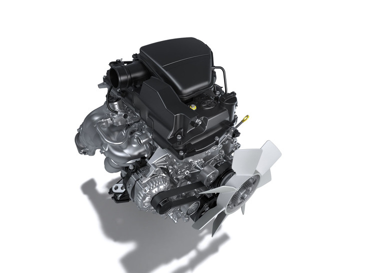 2.7リッターガソリンエンジンは最高出力163PS、最大トルク246N・mを発生。搭載グレードは「VX」のみ。