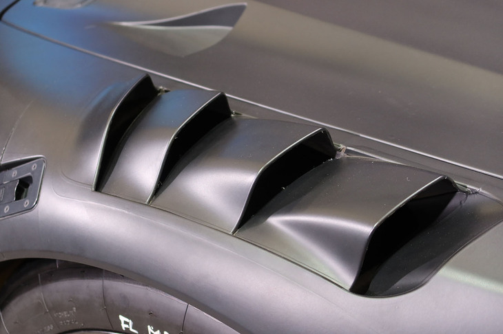 トヨタGR GT3（フロントフェンダー上部のエアアウトレット）