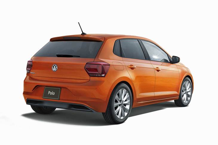 「ポロTSIハイライン」で3万2400円の有償オプションカラーとなったボディーカラー「エナジェティックオレンジメタリック」。