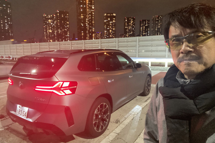 今回は夜の首都高に新型「BMW X3 20d xDrive Mスポーツ」で出撃した。最新のX3は2024年11月に国内販売が開始された話題のモデルで、2003年にデビューした初代から数えて、第4世代にあたる。