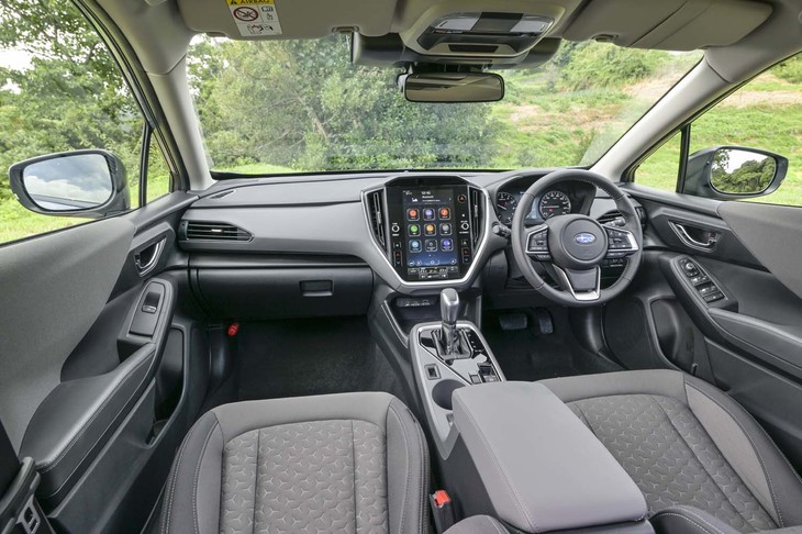 スバル・クロストレック（インテリア）