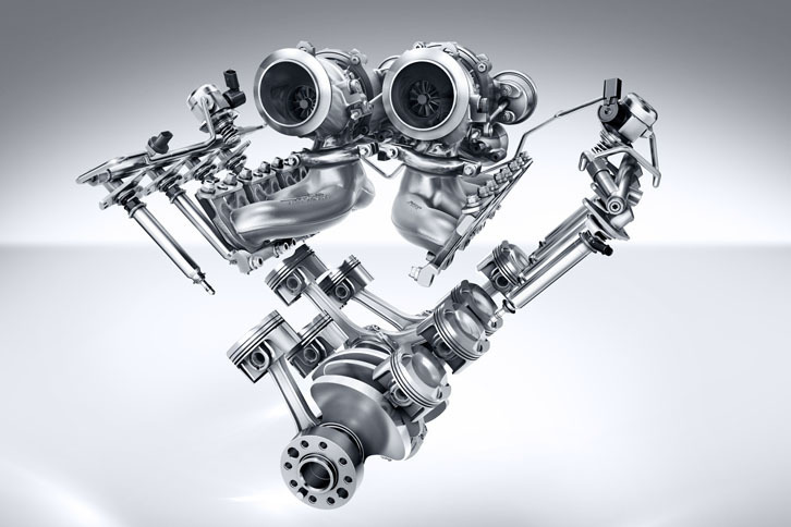 メルセデスAMG GT R（ターボチャージャー）