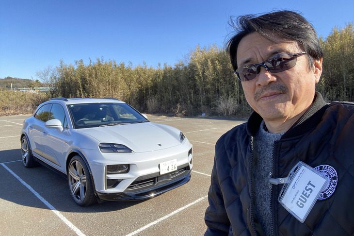 新型「マカン」は「タイカン」に続くポルシェのピュアBEV。スタイリングは内燃機関を搭載した初代マカンの正常進化版といった印象である。電動パワーユニットの最高出力は584PSだが、オーバーブースト時には639PS！ を発生する。