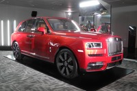 ロールス・ロイスのSUV「カリナン」。2018年5月にデビューした際は、その意外性で自動車ファンを驚かせた。