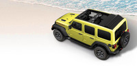 電動ソフトトップ採用の「ジープ・ラングラー アンリミテッド ルビコン」限定発売の画像