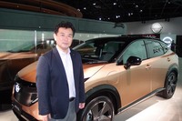 
	今回話を聞いた、日産自動車の車両開発主幹・中嶋 光さん。ライバルと目される他社のEVについては、「どれも一長一短で、なんとも言えません。IT関係の技術には見習うべきところが多いですね」などとコメントした。
	