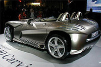 タイヤの対地キャンバー角を変える「ATTS」搭載のコンセプトカー「F400」
	
	 