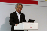 パイクスピーク参戦の意義を、「モータースポーツは技術を磨く研さんの場。レースで得た技術を生かし、より良い製品をお客さまに届けたい」と語る中尾氏。