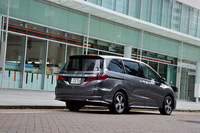 今回のテスト車は「オデッセイ ハイブリッド」の8人乗り。ハイブリッド仕様の中では最もベーシックなグレードとなる。