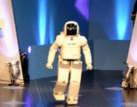 ホンダの人間型ロボット、名前は「ASIMO」の画像