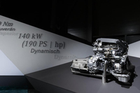 出力違いで3種類の2.1リッター直4ディーゼルエンジンが用意される（写真は最も強力な190ps仕様）。